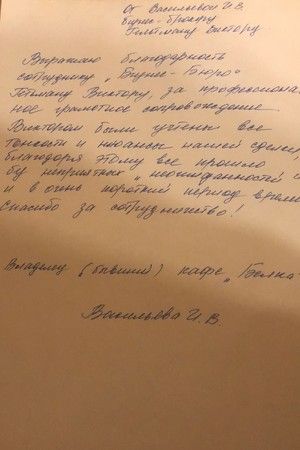 Отзыв Васильева И.В